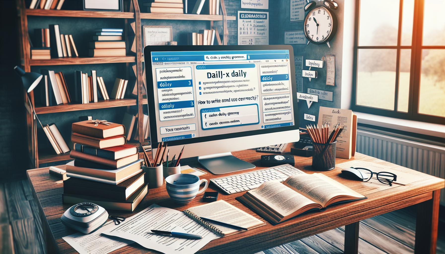 Dennodenní x Denodenní – Jak správně psát a používat?