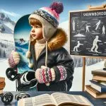 Kdy učit dítě na snowboardu: Správný věk a postupy