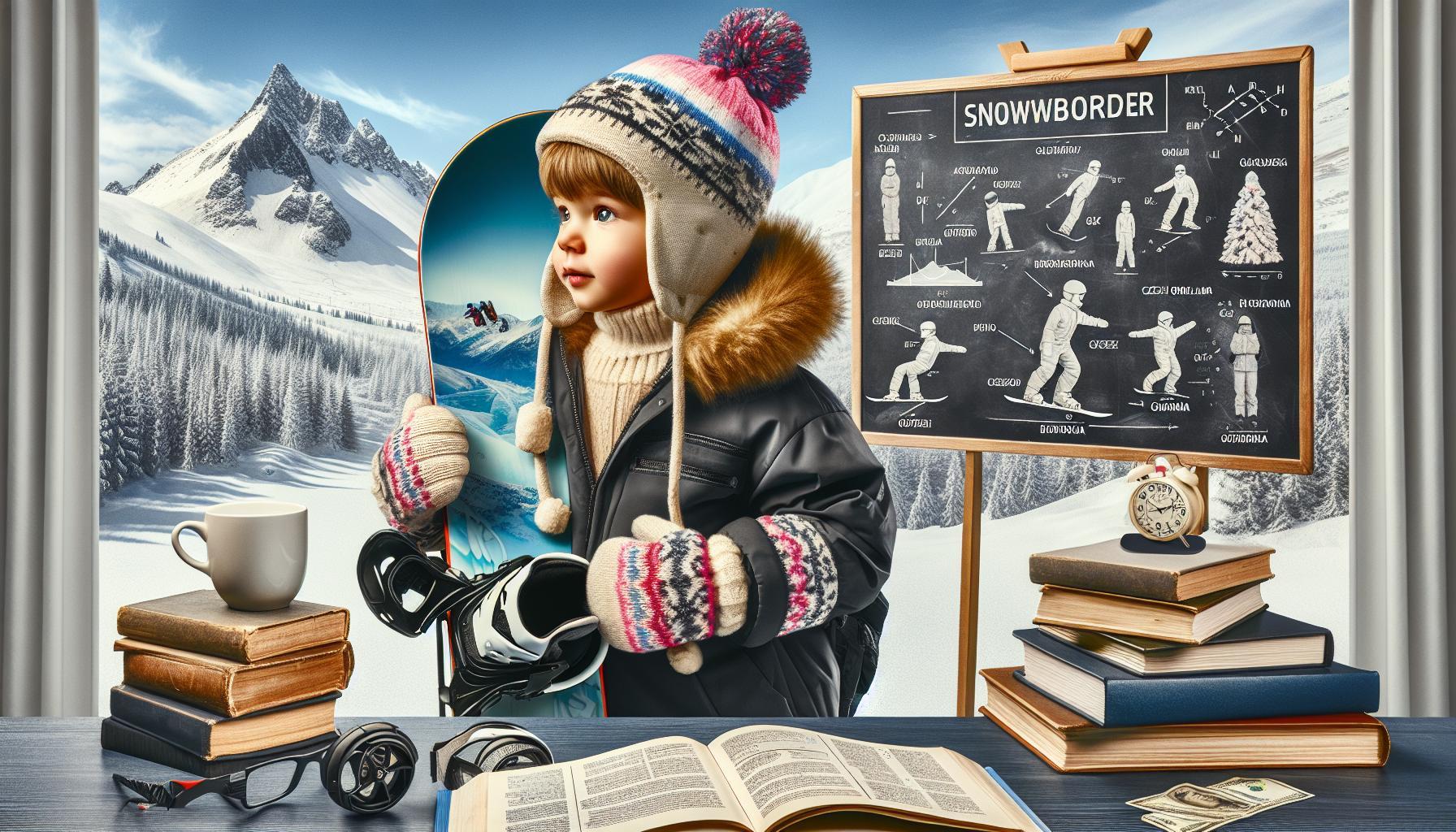 Kdy učit dítě na snowboardu: Správný věk a postupy