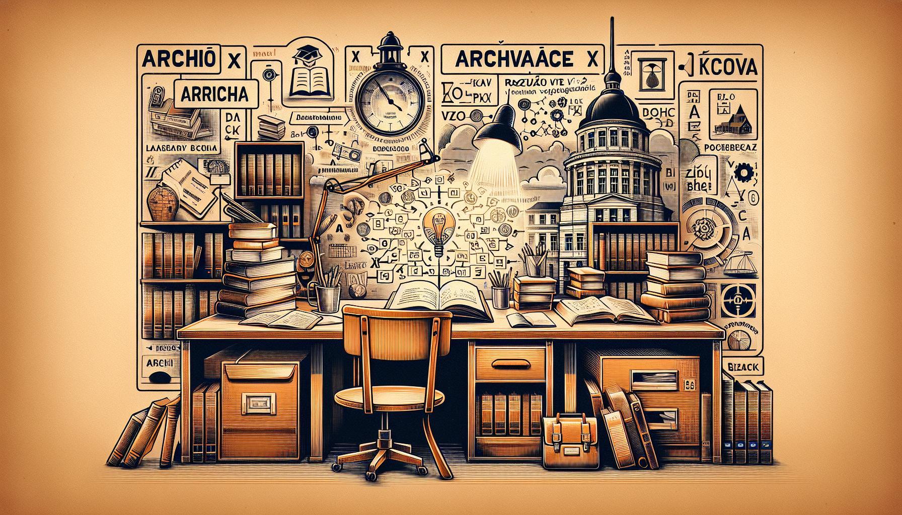 Archiv x archivace – Rozdíl ve významu slov