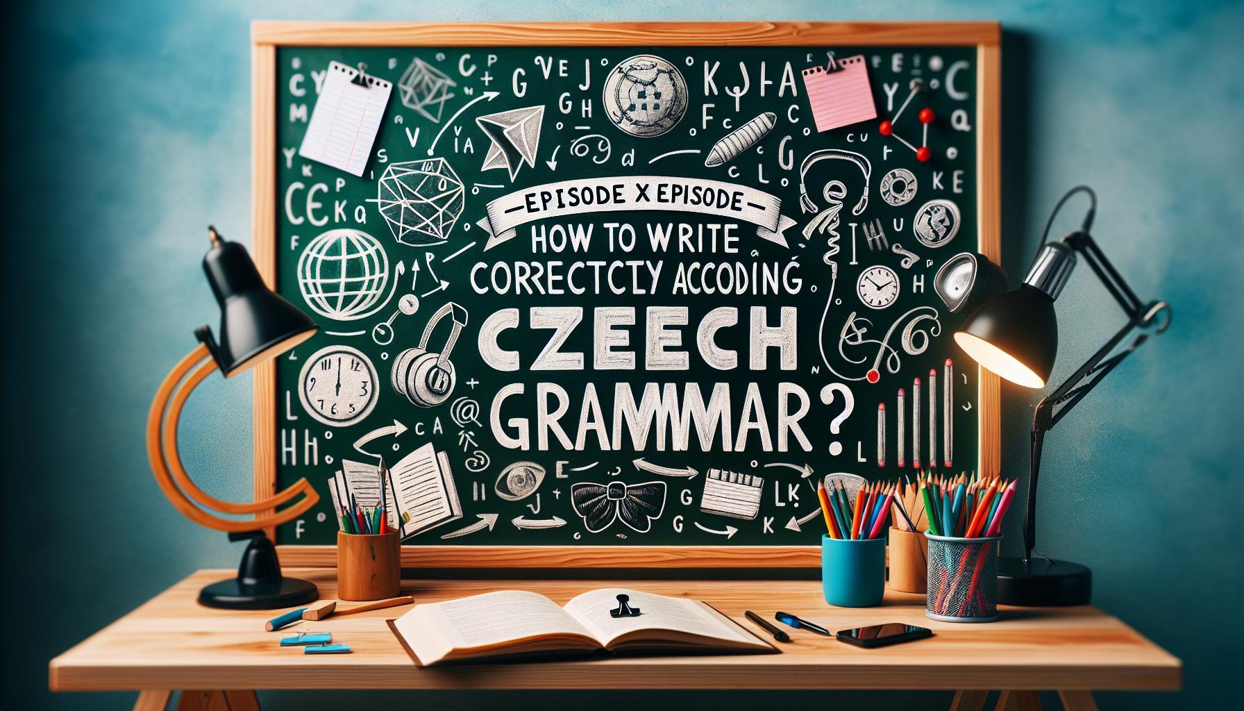 Episoda x epizoda: Jak psát správně podle české gramatiky?