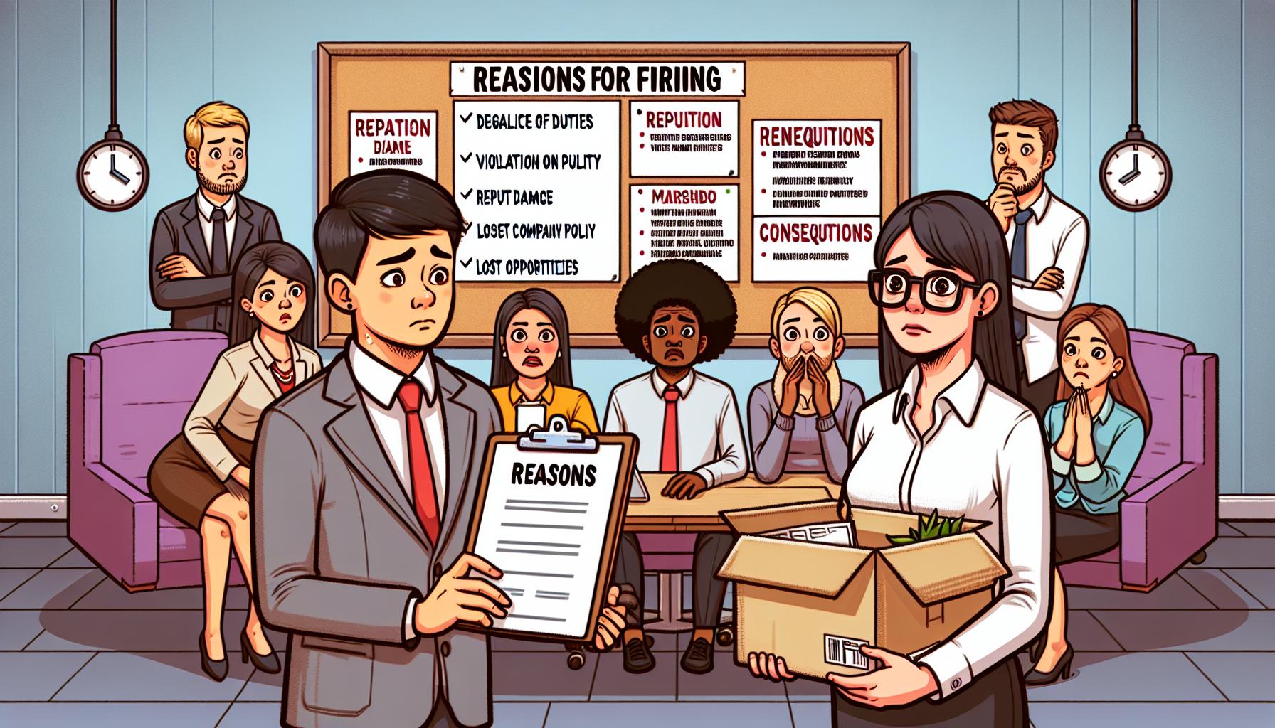 Důvody vyhazování a jejich důsledky